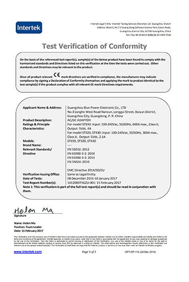 st190-320--430-ce證書