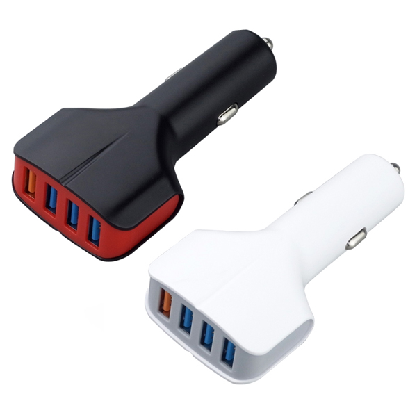 四口USB車載充電器 四口USB車載充電器