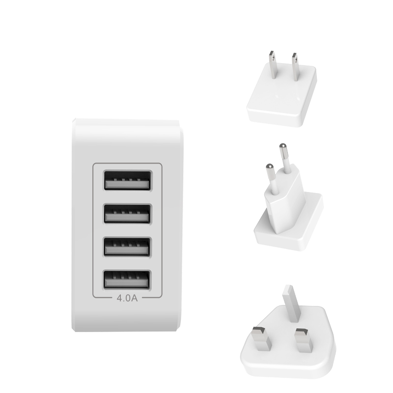 4A 多口USB轉(zhuǎn)換充電器-ST190 4A 多口USB轉(zhuǎn)換充電器-ST190