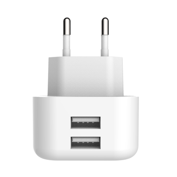 歐規(guī)雙USB旅行充電器-ST410