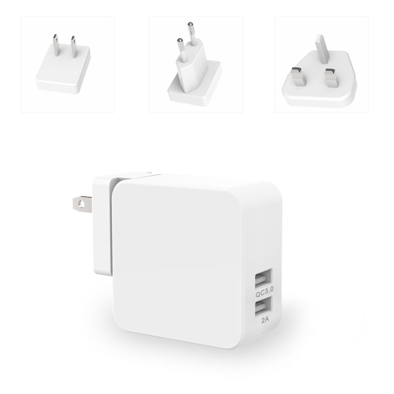 QC3.0 轉(zhuǎn)換插頭充電器-ST390Q QC3.0 轉(zhuǎn)換插頭充電器-ST390Q