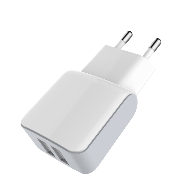 歐規(guī)雙USB旅行充電器-ST320