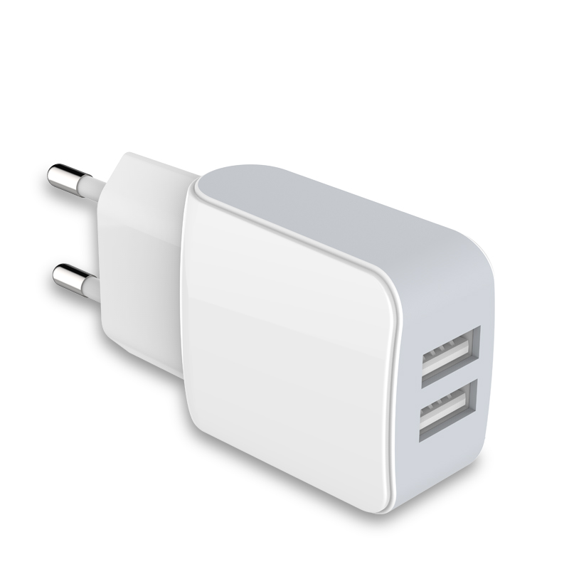 歐規(guī)雙USB旅行充電器-ST320