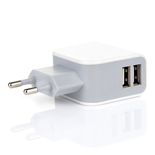 英規(guī)、美規(guī)、歐規(guī)3.1A雙USB充電器-ST30