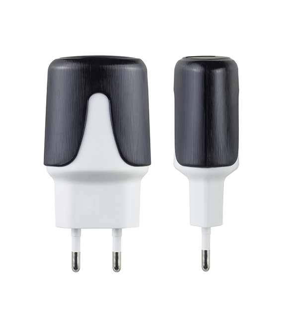 條紋雙USB充電器-ST330