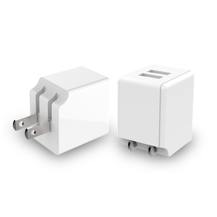 折疊雙USB充電器-ST350