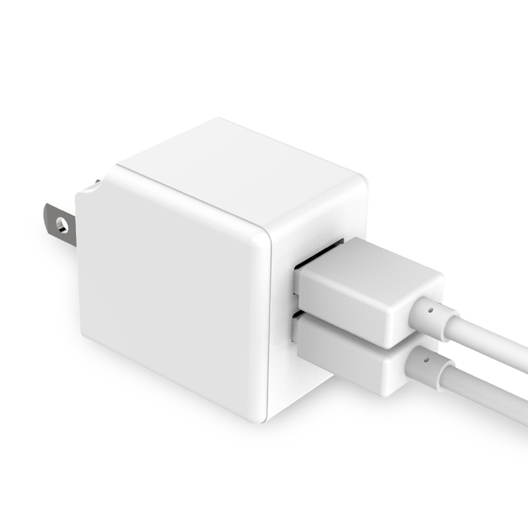 折疊雙USB充電器-ST350