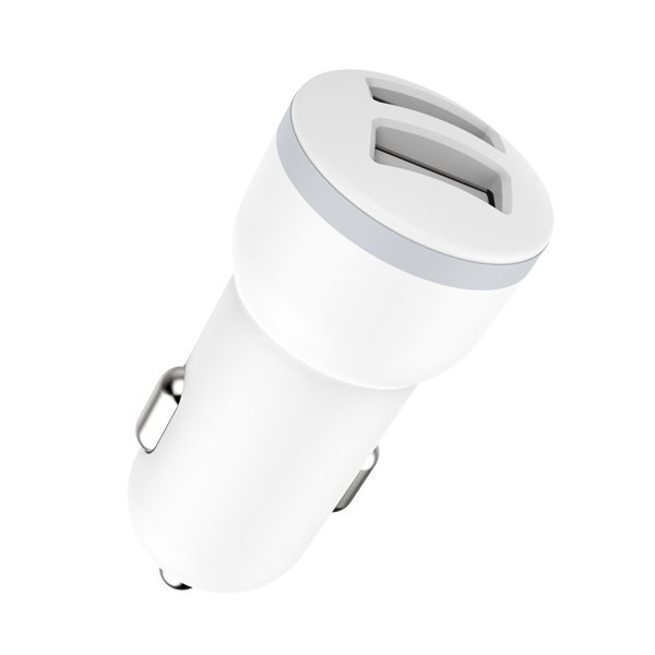 2.4A迷你雙USB車載充電器