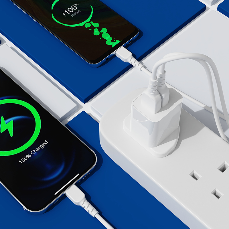 英規(guī)雙口旅充充電器-ST530S