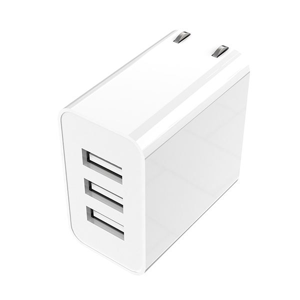 3口USB折疊充電器-ST510