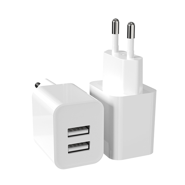 歐規(guī)雙口USB充電器-ST530S 歐規(guī)雙口USB充電器-ST530S