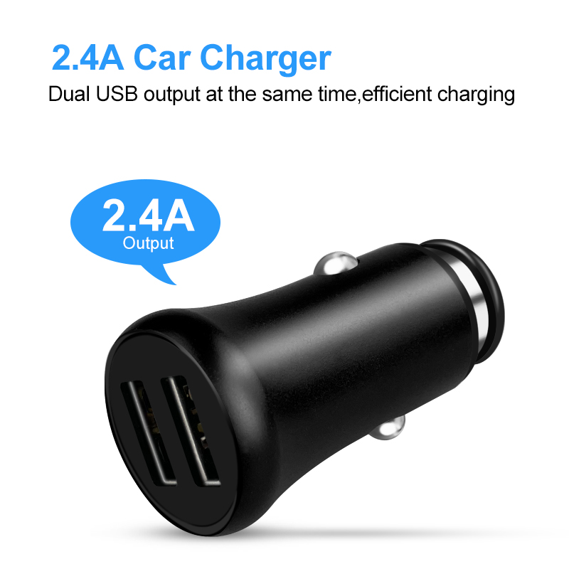 2.4A 雙USB金屬車載充電器-SC270