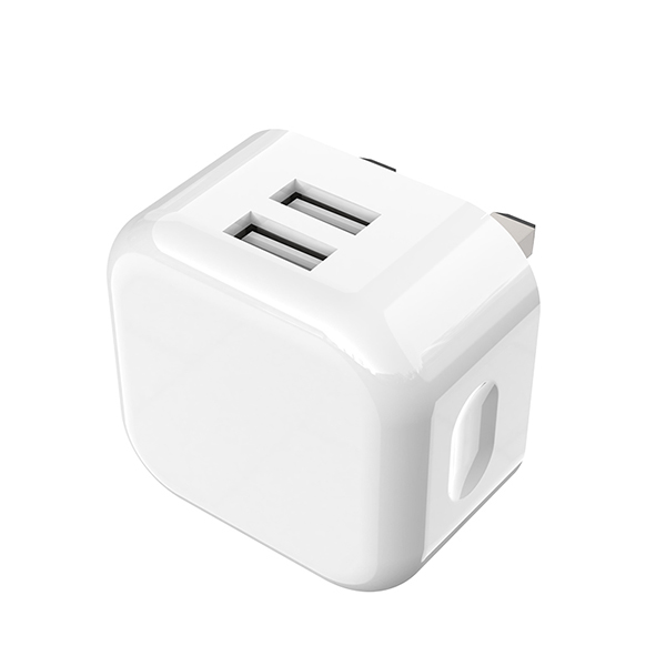 英規(guī)雙USB旅充充電器-ST410