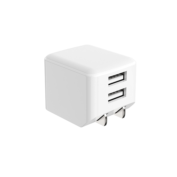 迷你美規(guī)折疊雙USB充電器-ST630