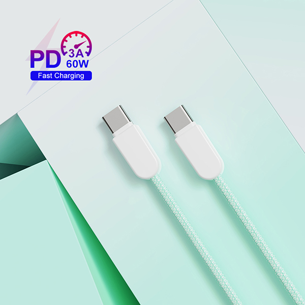 60W PD快充雙色編織數(shù)據(jù)線 60W PD快充雙色編織數(shù)據(jù)線