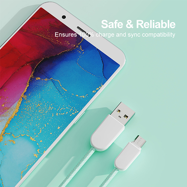 2.4A雙色編織數(shù)據(jù)線SA410-M