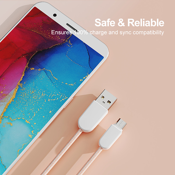 2.4A雙色編織數(shù)據(jù)線SA410-M