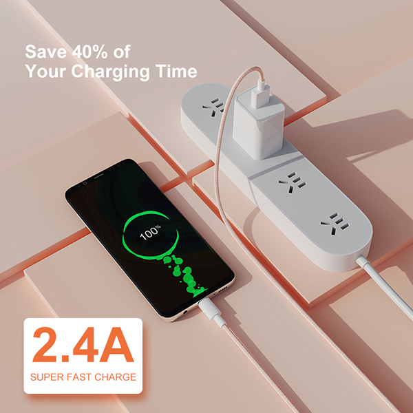 2.4A 雙色編織數(shù)據(jù)線-SA10-C