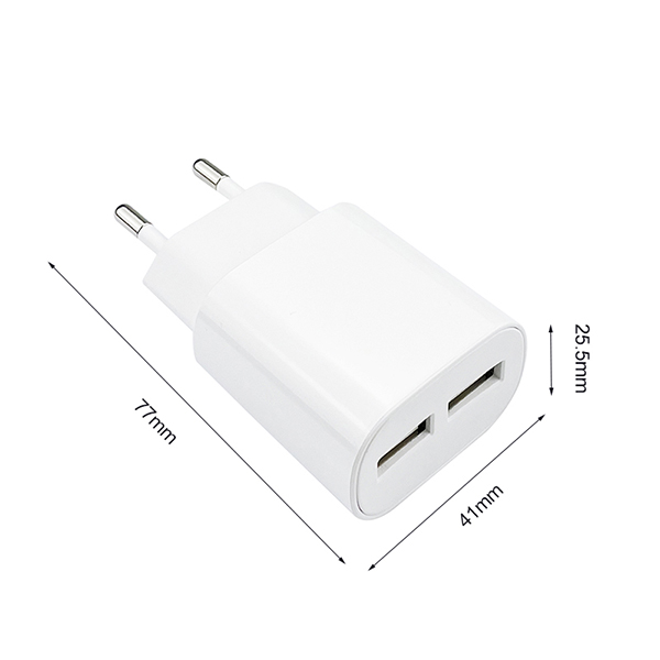 雙口USB充電器-ST802-歐規(guī) 雙口USB充電器-ST802-歐規(guī)