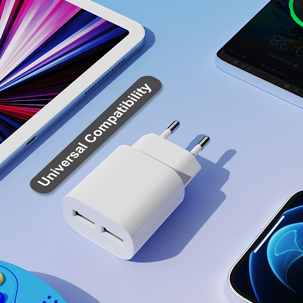 雙口USB充電器-ST802-歐規(guī) 雙口USB充電器-ST802-歐規(guī)