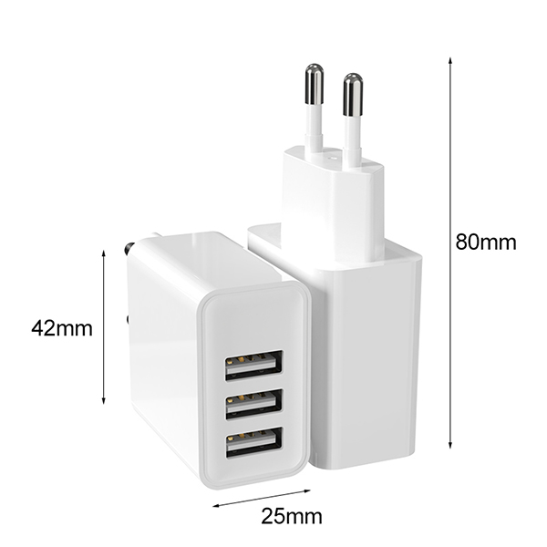 2.4A雙USB充電器-ST603 歐規(guī)