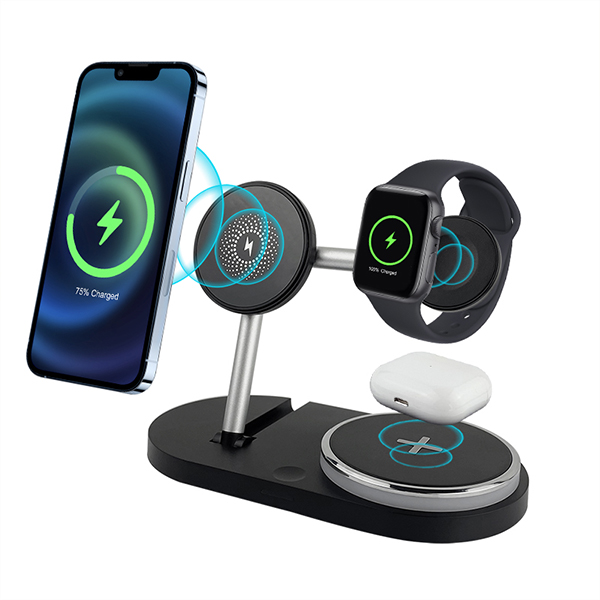 4合1多多功能支架無線充