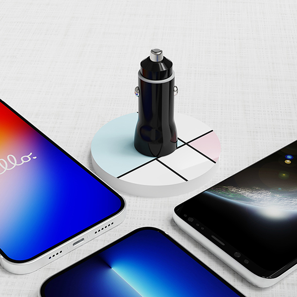 30W PD+QC3.0車載充電器 SC353 30W PD+QC3.0車載充電器 SC353