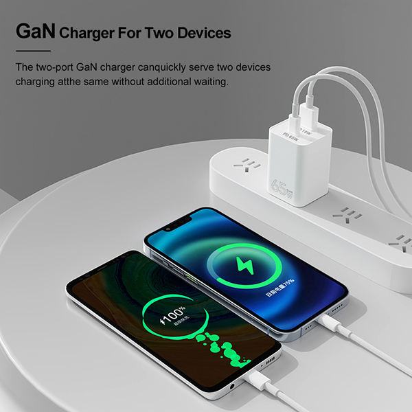 氮化鎵 65W 快充充電器-ST850 美規(guī)