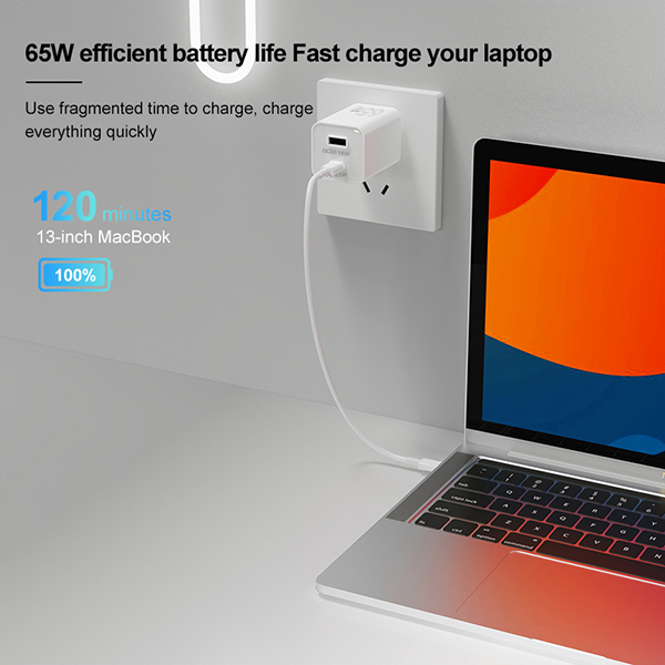 氮化鎵 65W 快充充電器-ST850 美規(guī)