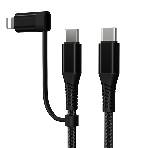 金屬棉編織二合一數(shù)據(jù)線-SA210