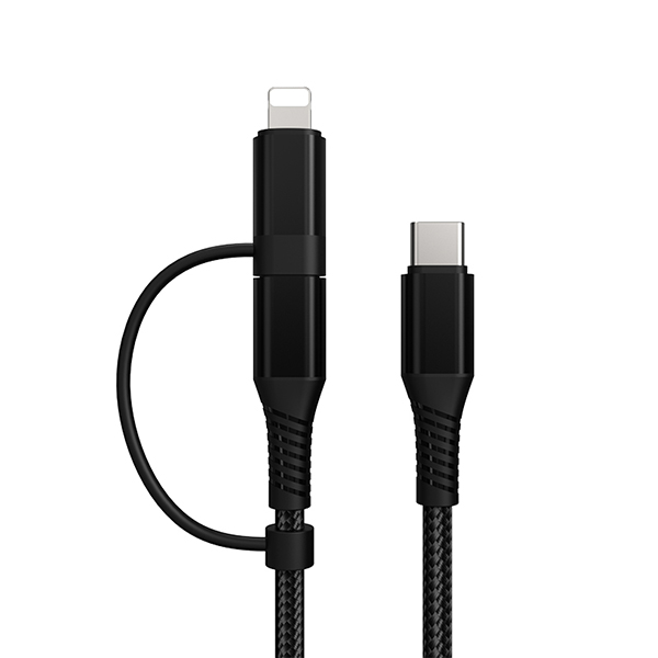 金屬棉編織二合一數(shù)據(jù)線-SA210