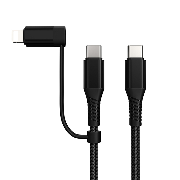 金屬棉編織二合一數(shù)據(jù)線-SA210