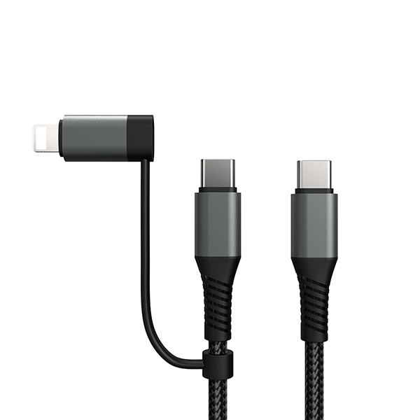 金屬棉編織二合一數(shù)據(jù)線-SA210